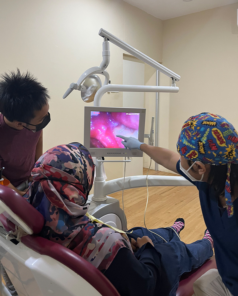 tooth scanning
